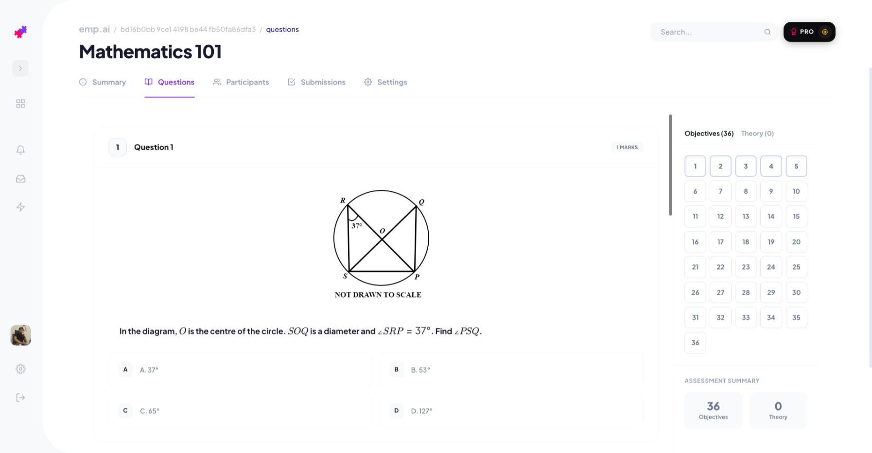AI-Powered Assessment Tool